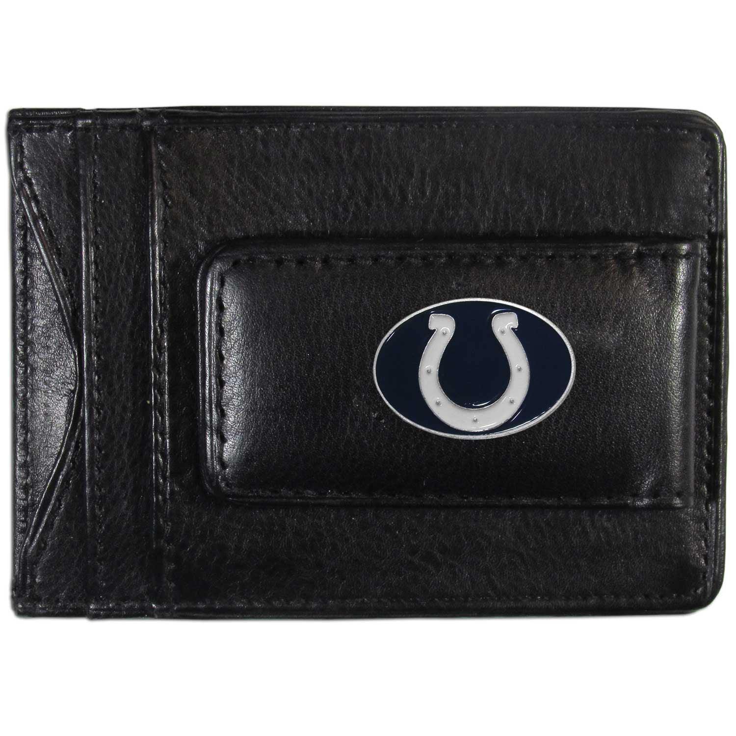Indianapolis Colts Leather Cash & Cardholder - Siskiyou Buckle