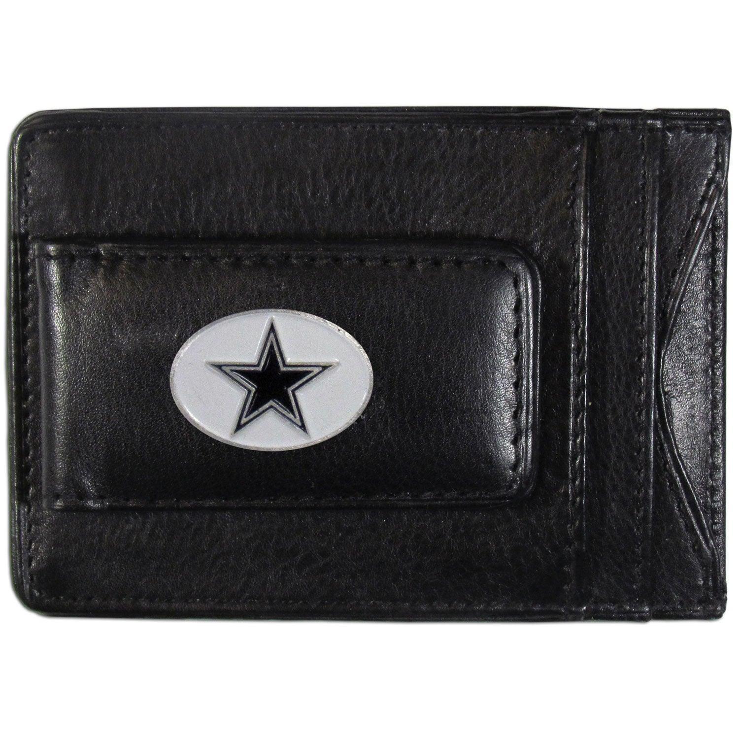 Dallas Cowboys Leather Cash & Cardholder - Siskiyou Buckle