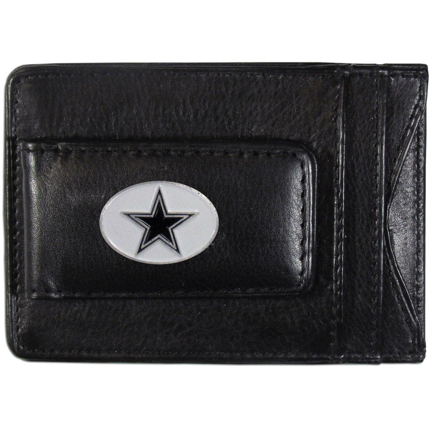 Dallas Cowboys Leather Cash & Cardholder - Flyclothing LLC