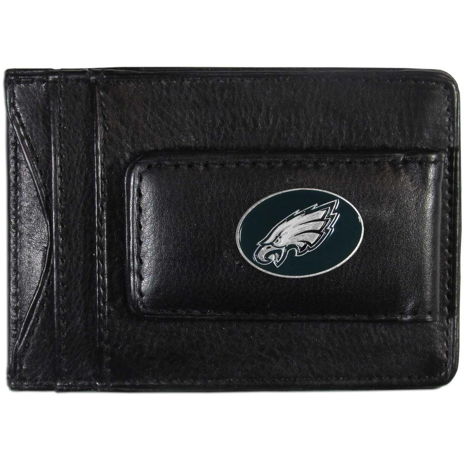 Philadelphia Eagles Leather Cash & Cardholder - Siskiyou Buckle
