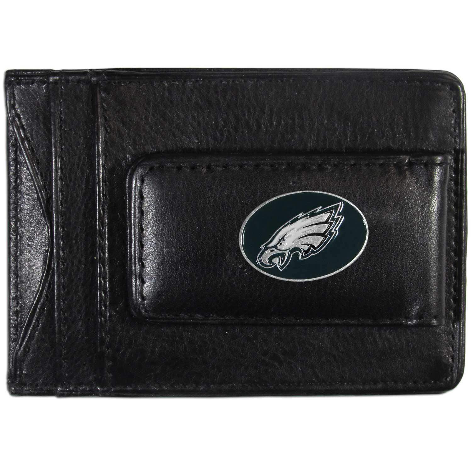 Philadelphia Eagles Leather Cash & Cardholder - Siskiyou Buckle - Flyclothing LLC