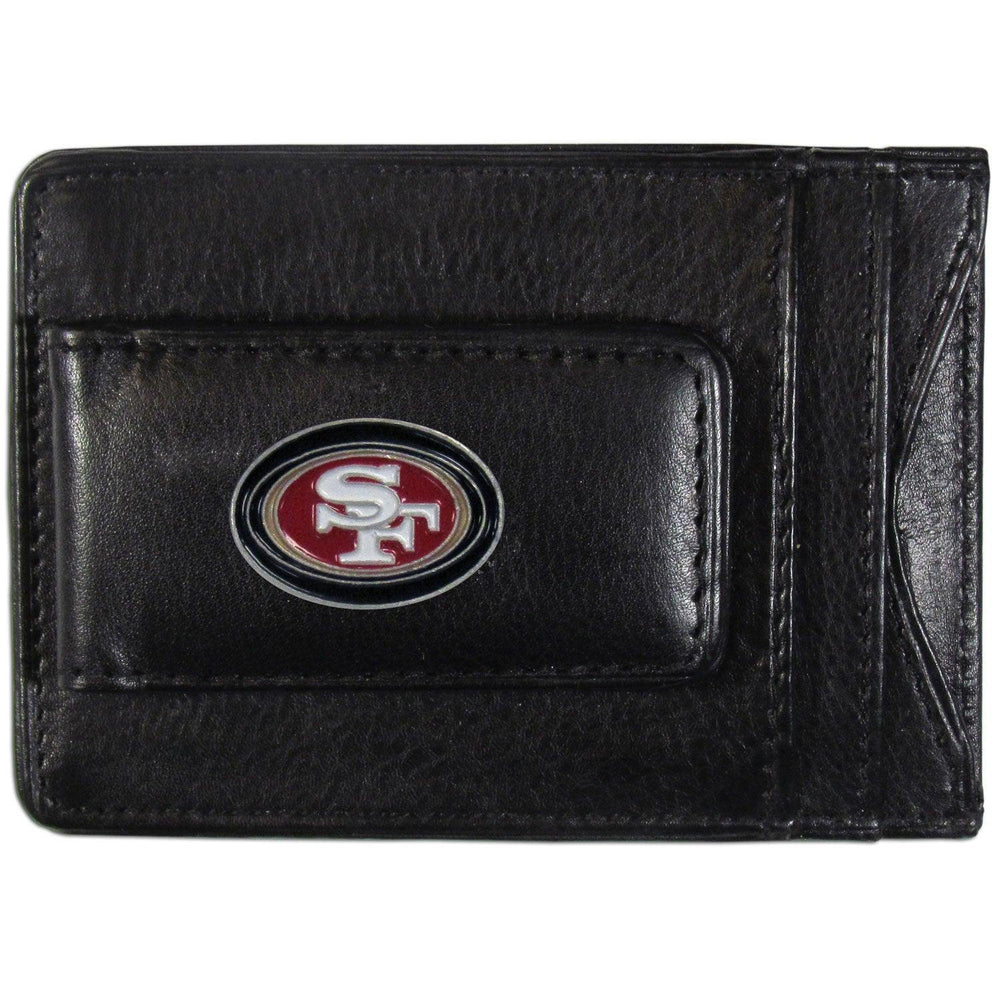 San Francisco 49ers Leather Cash & Cardholder - Siskiyou Buckle