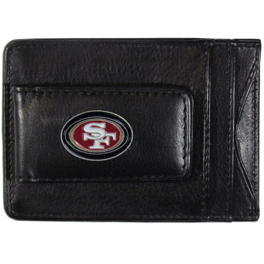 San Francisco 49ers Leather Cash & Cardholder - Siskiyou Buckle