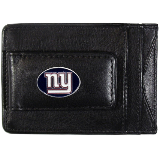 New York Giants Leather Cash & Cardholder - Siskiyou Buckle