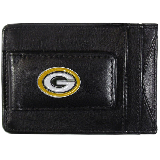 Green Bay Packers Leather Cash & Cardholder - Siskiyou Buckle