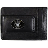 Las Vegas Raiders Leather Cash & Cardholder - Siskiyou Buckle
