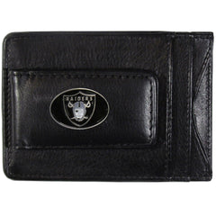 Las Vegas Raiders Leather Cash & Cardholder - Siskiyou Buckle