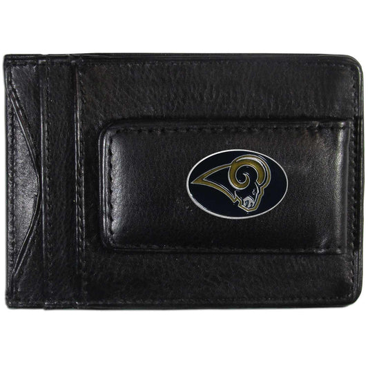 Los Angeles Rams Leather Cash & Cardholder - Siskiyou Buckle