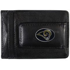 Los Angeles Rams Leather Cash & Cardholder - Siskiyou Buckle