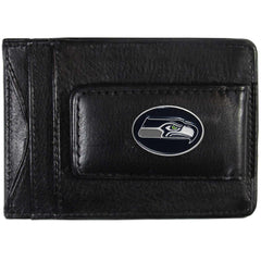 Seattle Seahawks Leather Cash & Cardholder - Siskiyou Buckle