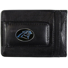 Carolina Panthers Leather Cash & Cardholder - Siskiyou Buckle