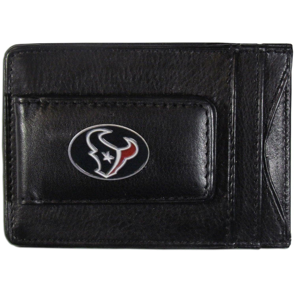 Houston Texans Leather Cash & Cardholder - Siskiyou Buckle
