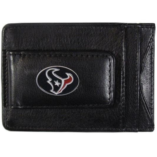 Houston Texans Leather Cash & Cardholder - Siskiyou Buckle