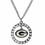 Green Bay Packers Rhinestone Hoop Necklaces - Siskiyou Buckle - Flyclothing LLC