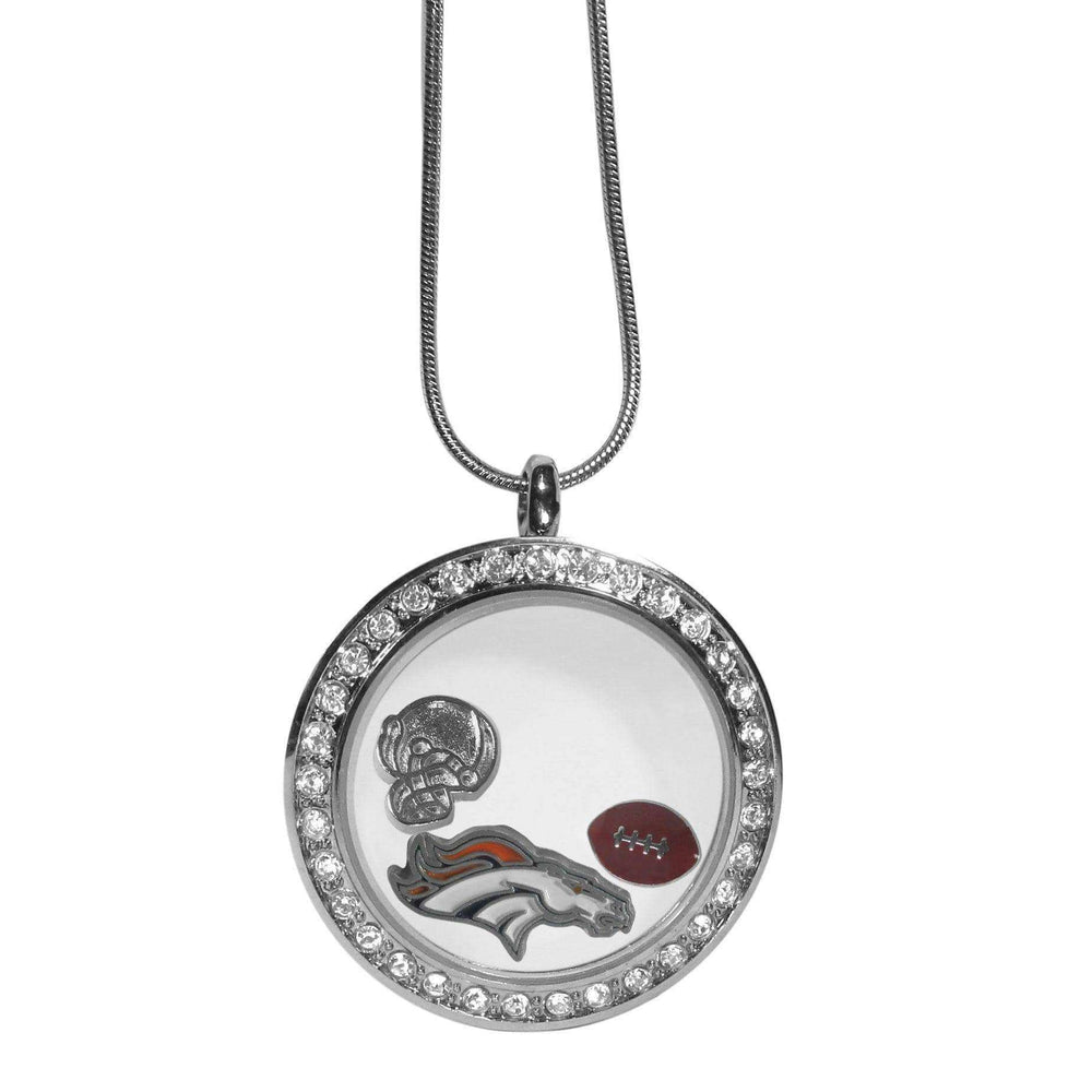 Denver Broncos Locket Necklace - Siskiyou Buckle
