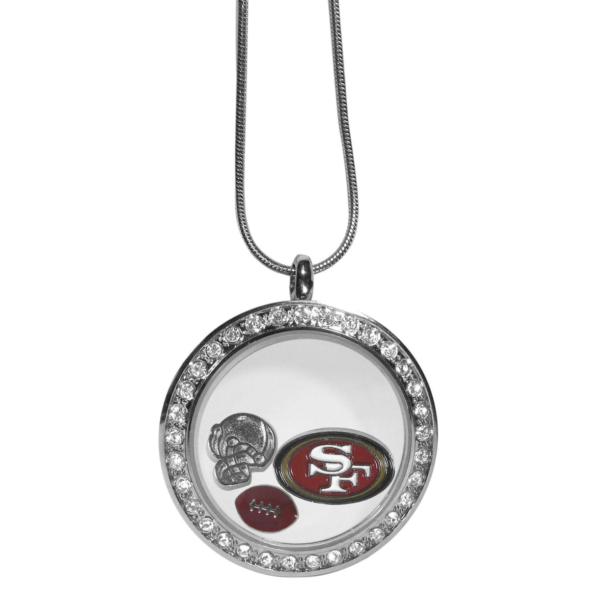 San Francisco 49ers Locket Necklace - Flyclothing LLC
