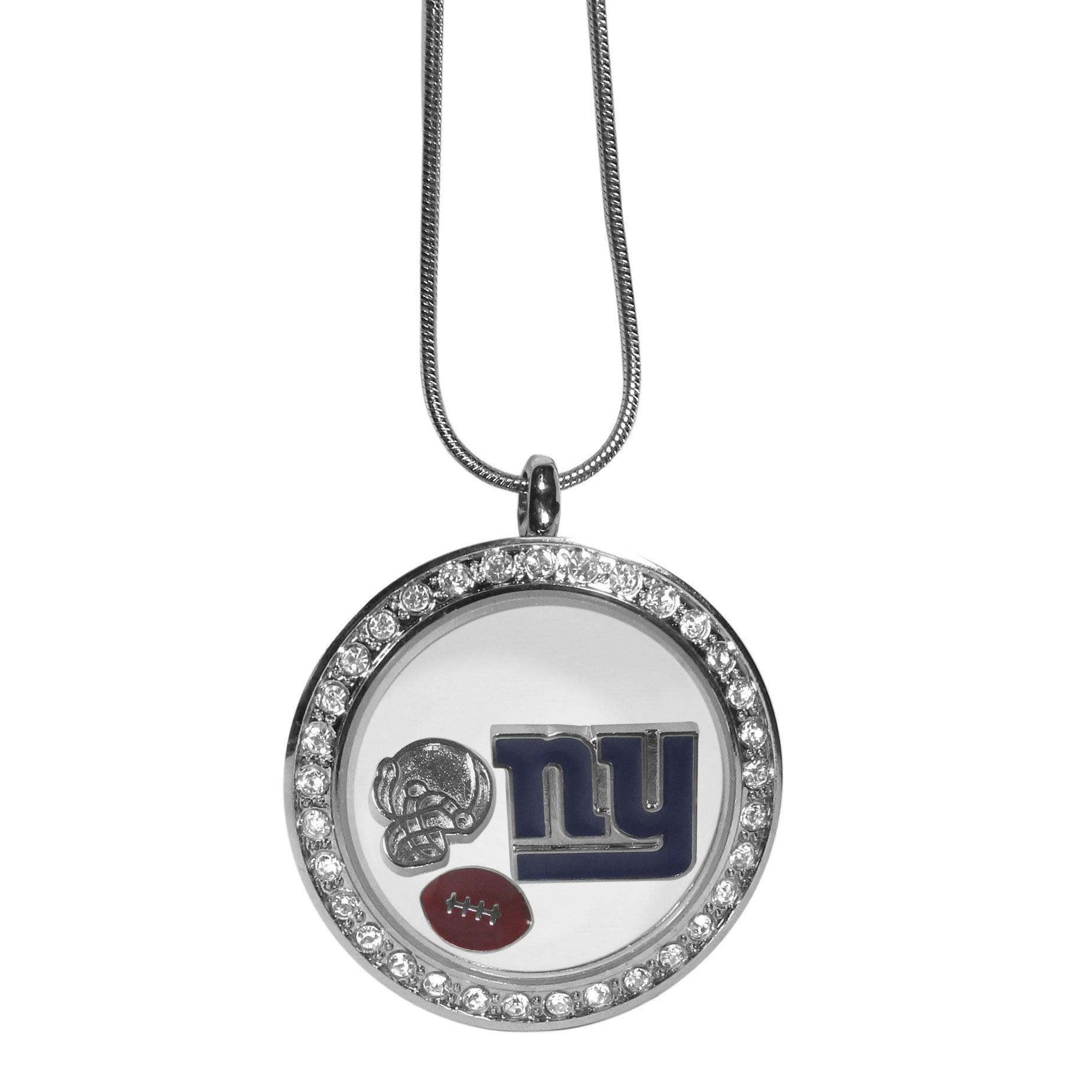 New York Giants Locket Necklace - Flyclothing LLC