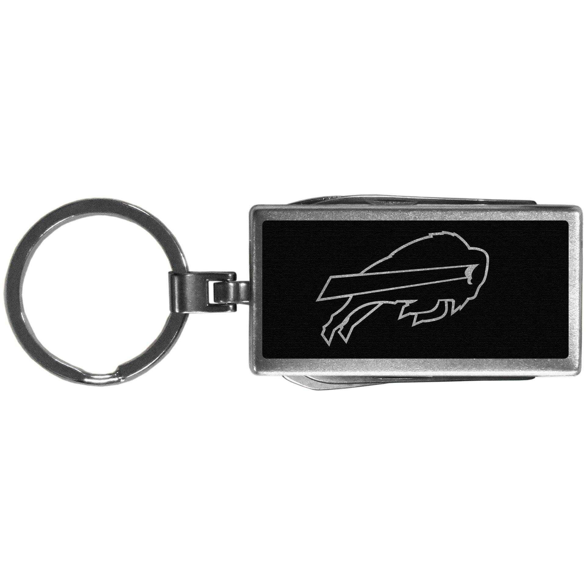 Buffalo Bills Multi-tool Key Chain, Black - Siskiyou Buckle - Flyclothing LLC