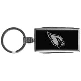 Arizona Cardinals Multi-tool Key Chain, Black - Siskiyou Buckle