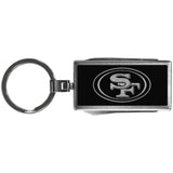 San Francisco 49ers Multi-tool Key Chain, Black - Siskiyou Buckle - Flyclothing LLC