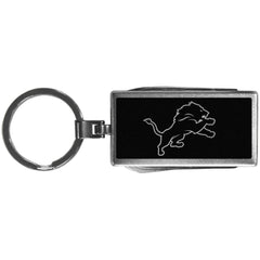 Detroit Lions Multi-tool Key Chain, Black - Flyclothing LLC