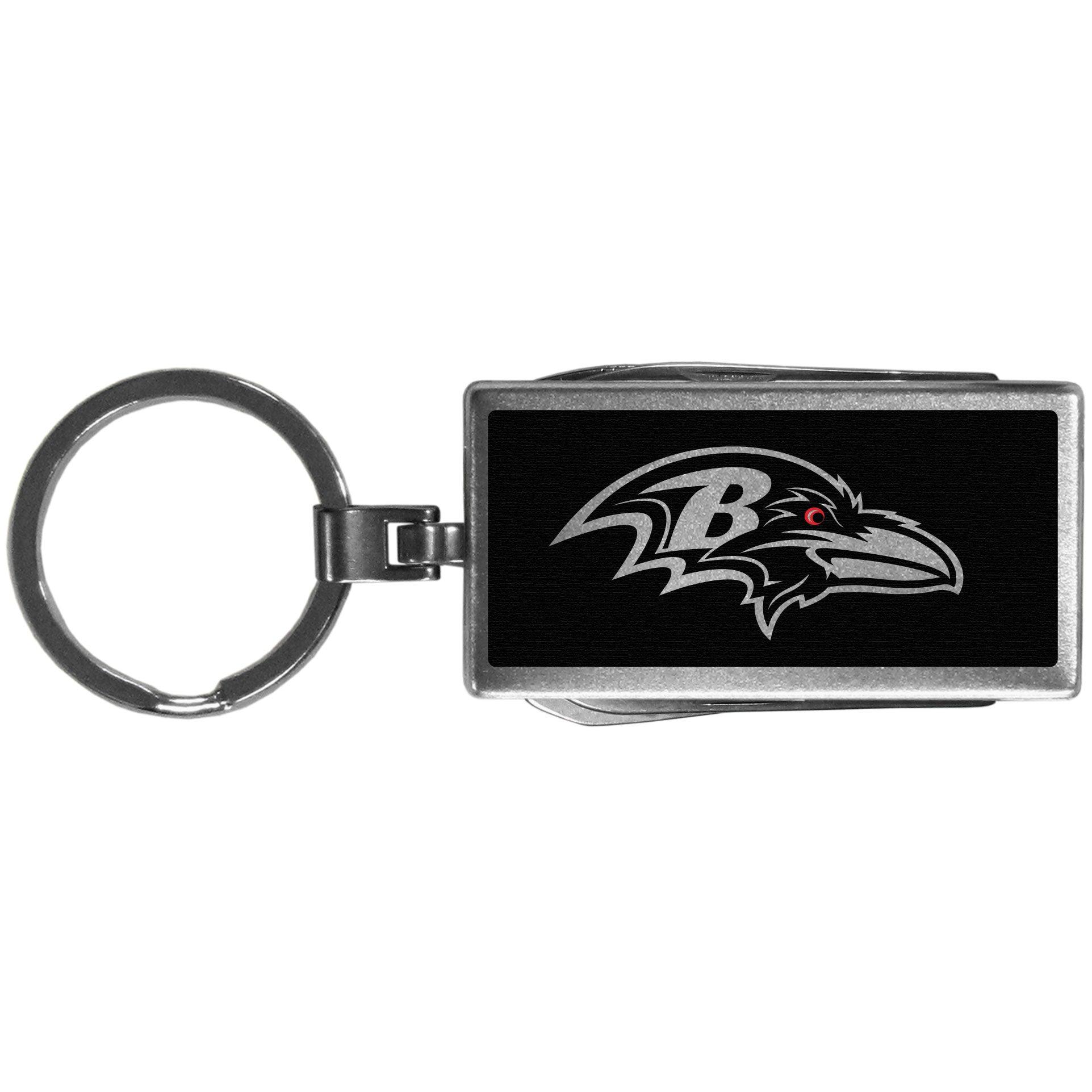 Baltimore Ravens Multi-tool Key Chain, Black - Flyclothing LLC