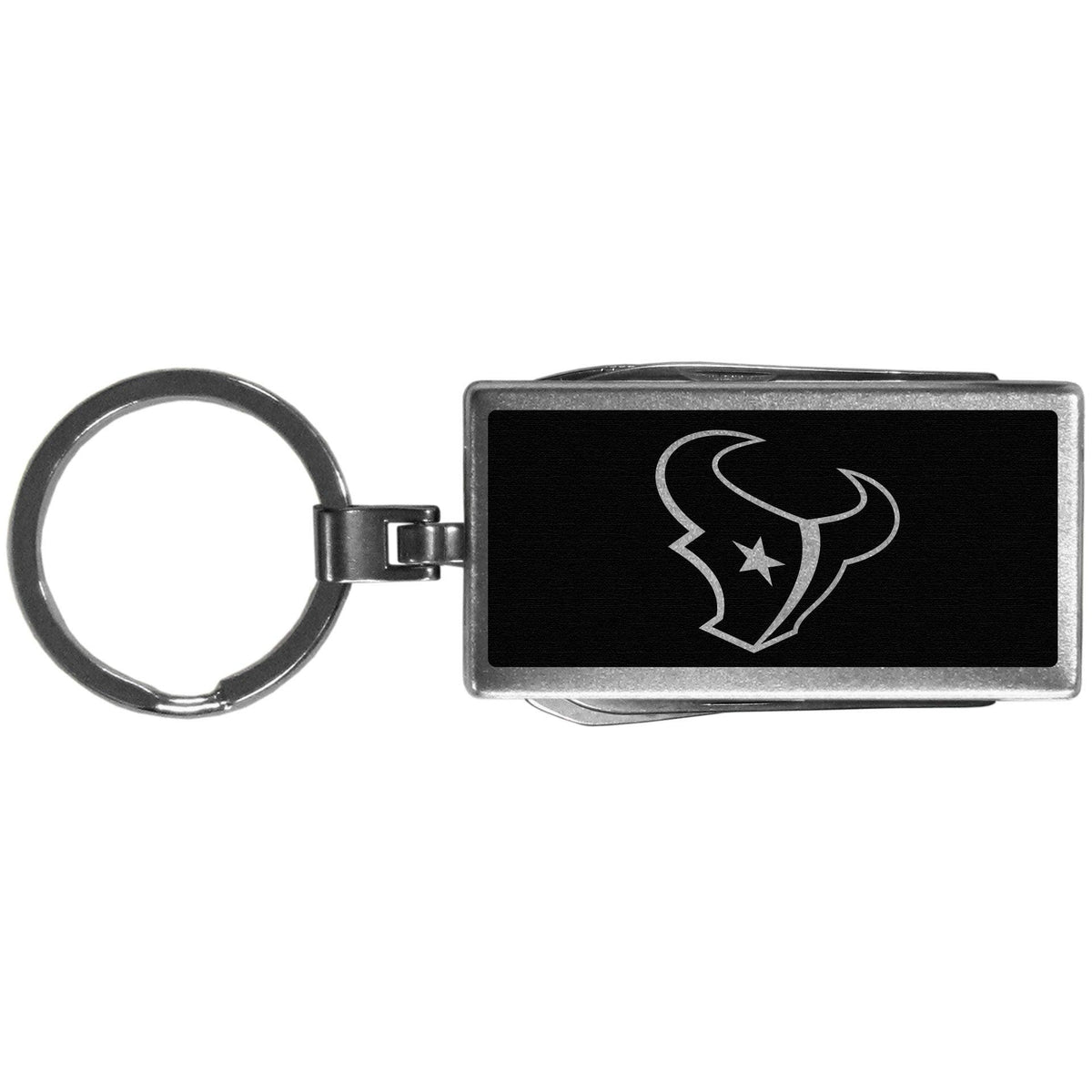 Houston Texans Multi-tool Key Chain, Black - Flyclothing LLC