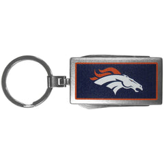 Denver Broncos Multi-tool Key Chain, Logo - Flyclothing LLC