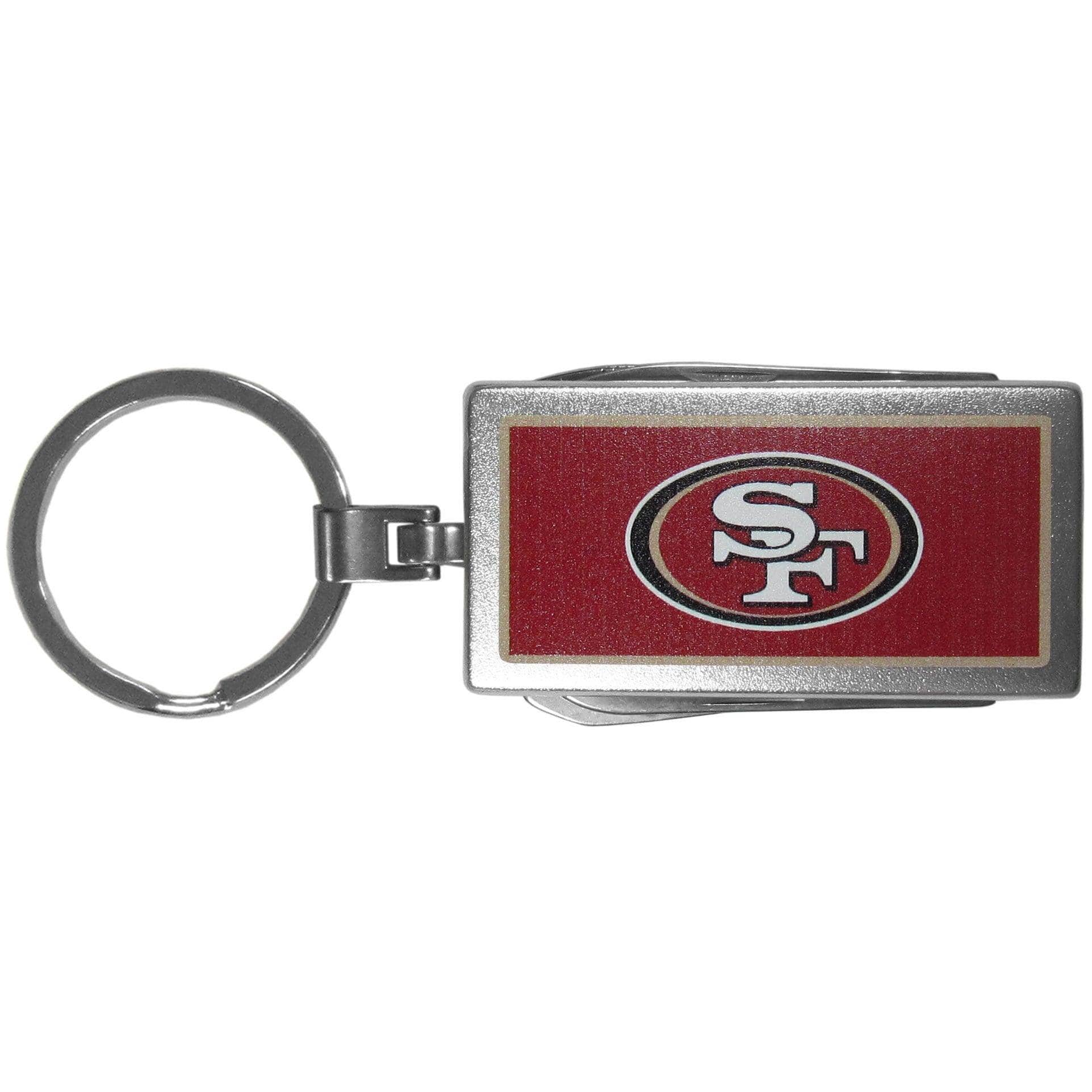 San Francisco 49ers Multi-tool Key Chain, Logo - Siskiyou Buckle