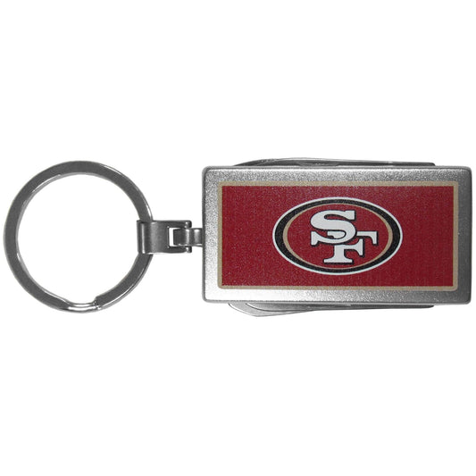San Francisco 49ers Multi-tool Key Chain, Logo - Flyclothing LLC