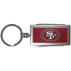 San Francisco 49ers Multi-tool Key Chain, Logo - Siskiyou Buckle