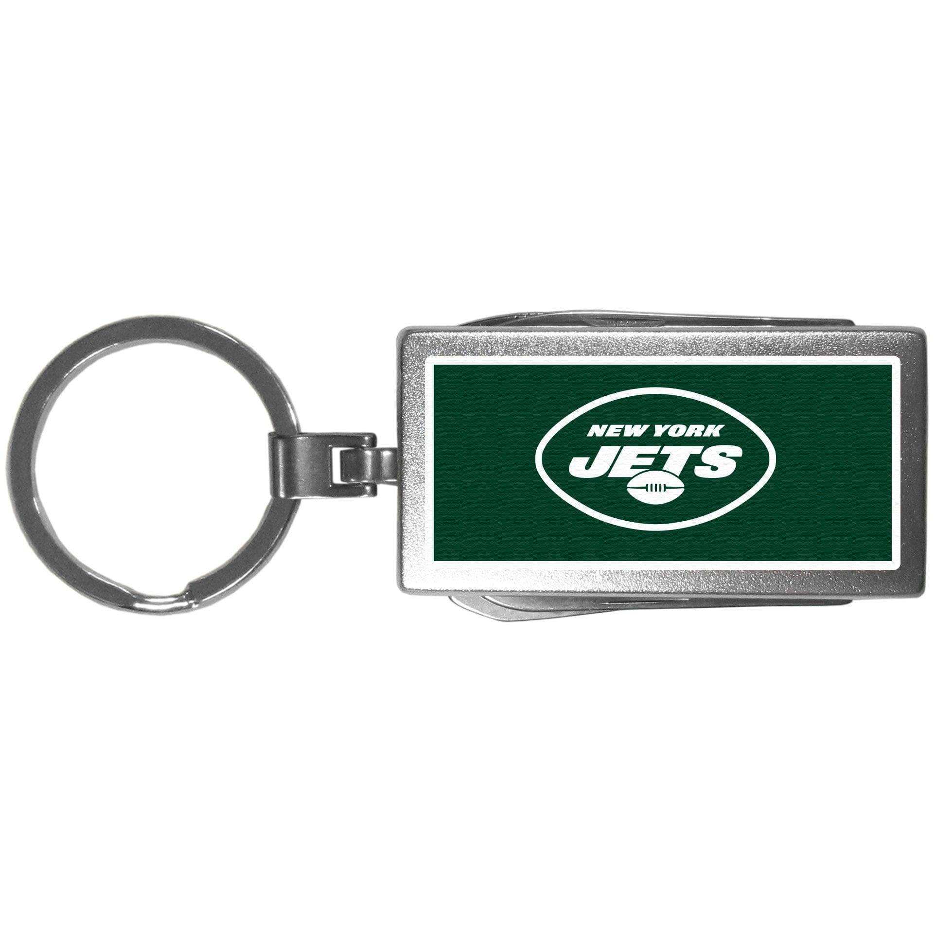 New York Jets Multi-tool Key Chain, Logo - Siskiyou Buckle - Flyclothing LLC