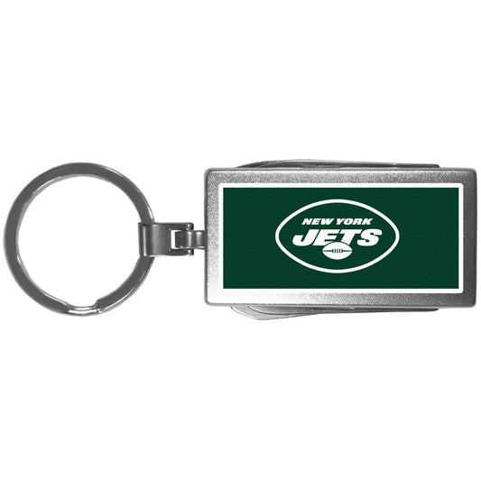 New York Jets Multi-tool Key Chain, Logo - Siskiyou Buckle
