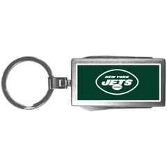 New York Jets Multi-tool Key Chain, Logo - Flyclothing LLC