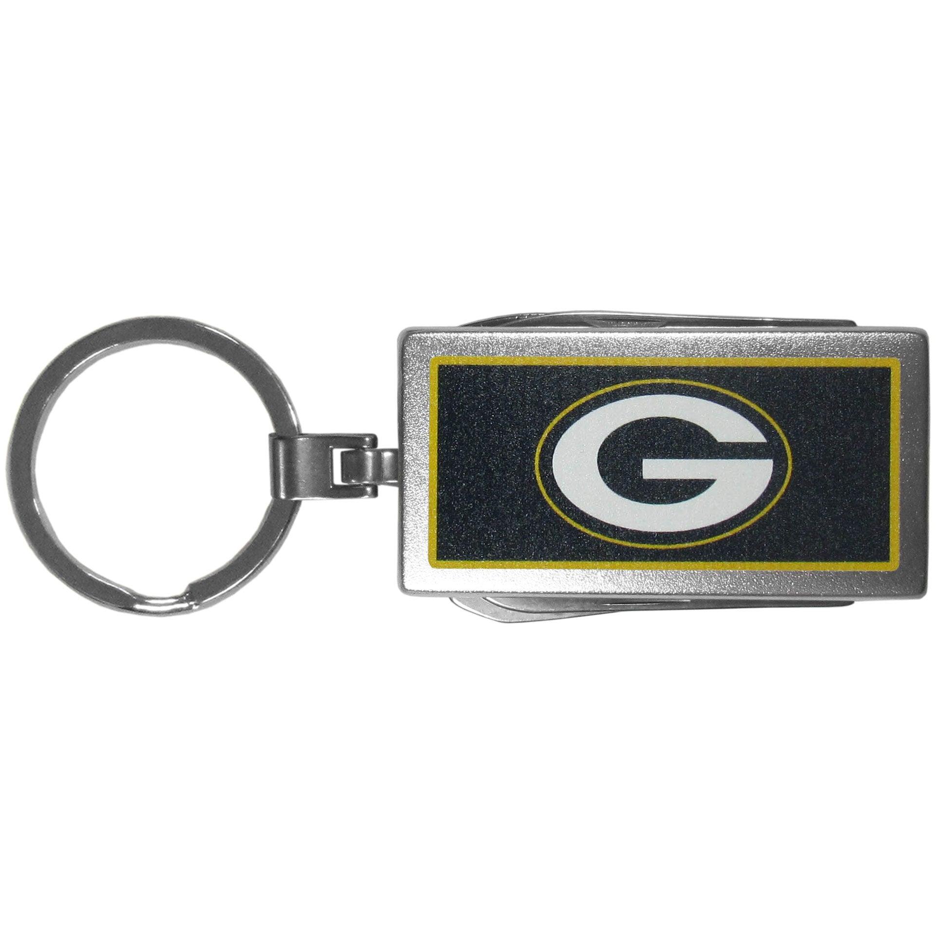 Green Bay Packers Multi-tool Key Chain, Logo - Flyclothing LLC