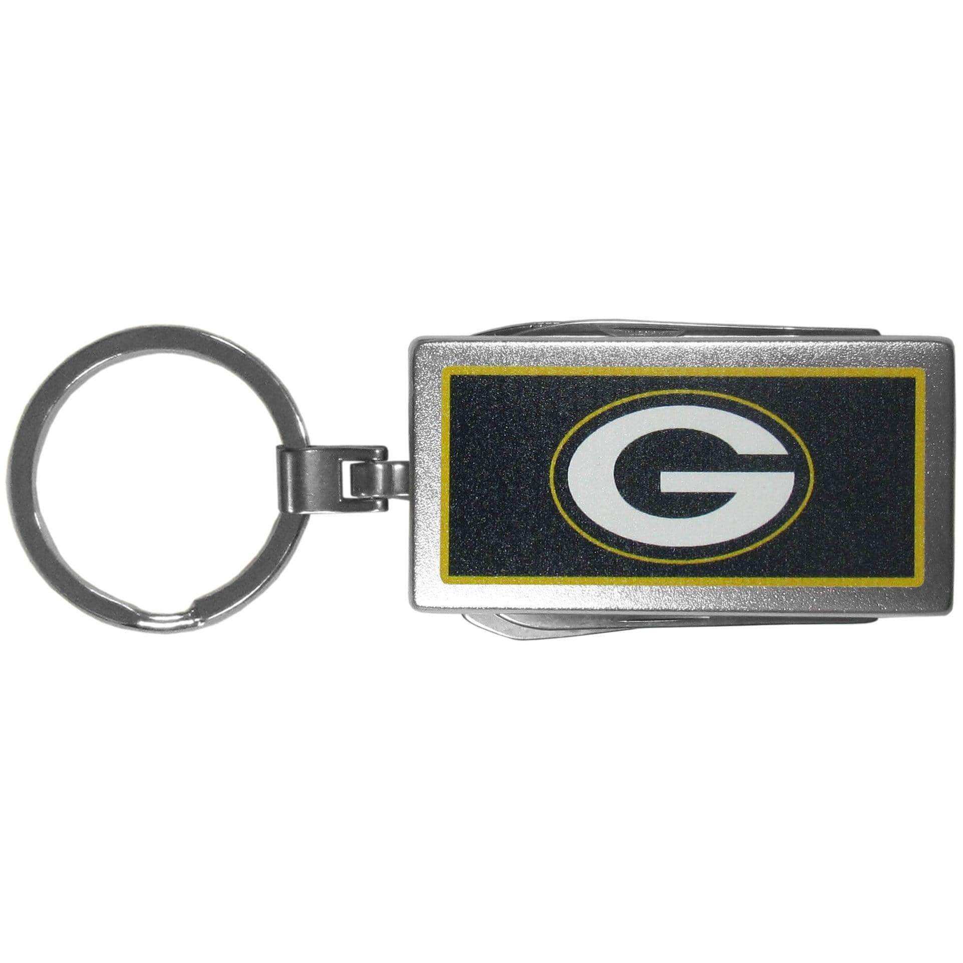 Green Bay Packers Multi-tool Key Chain, Logo - Siskiyou Buckle - Flyclothing LLC
