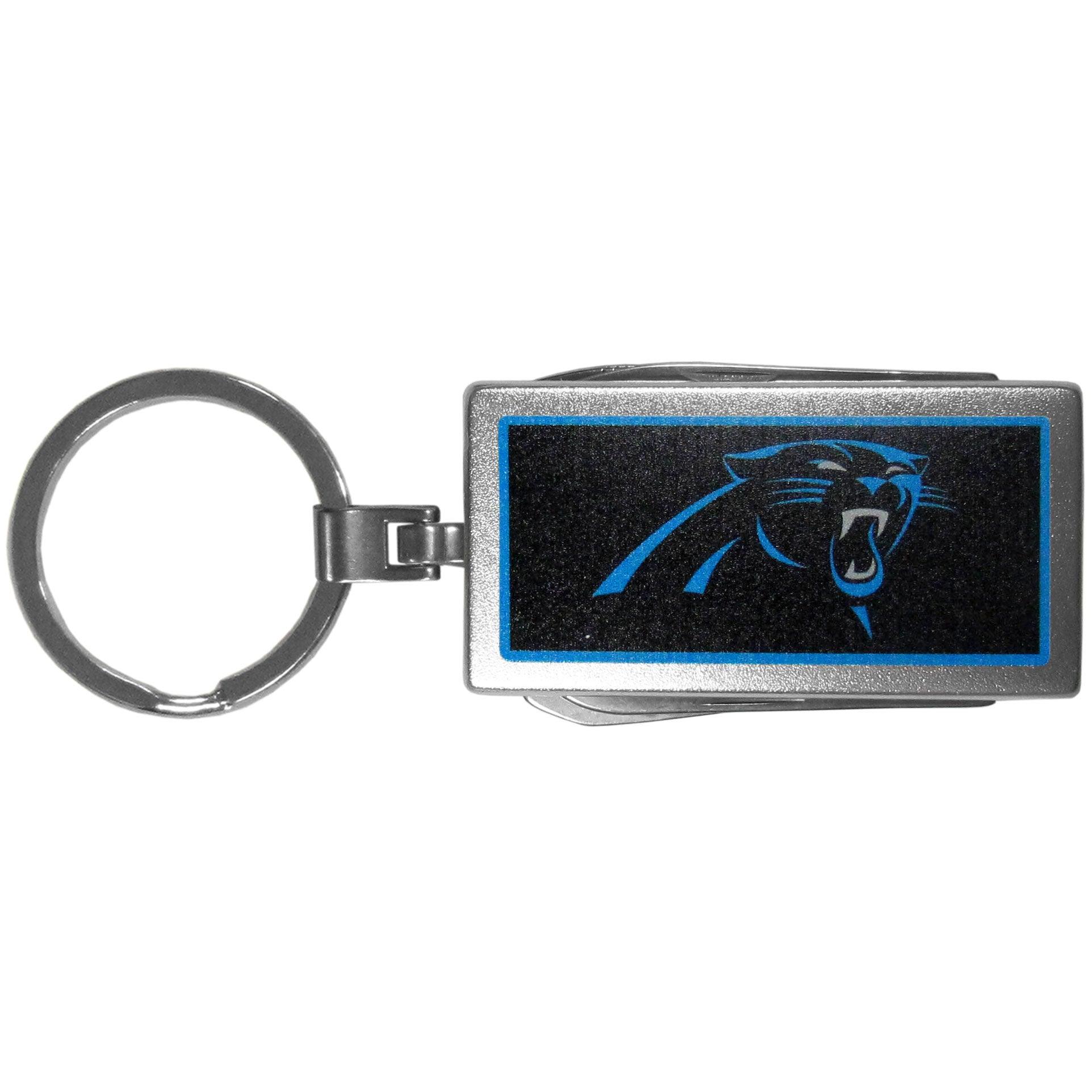 Carolina Panthers Multi-tool Key Chain, Logo - Flyclothing LLC