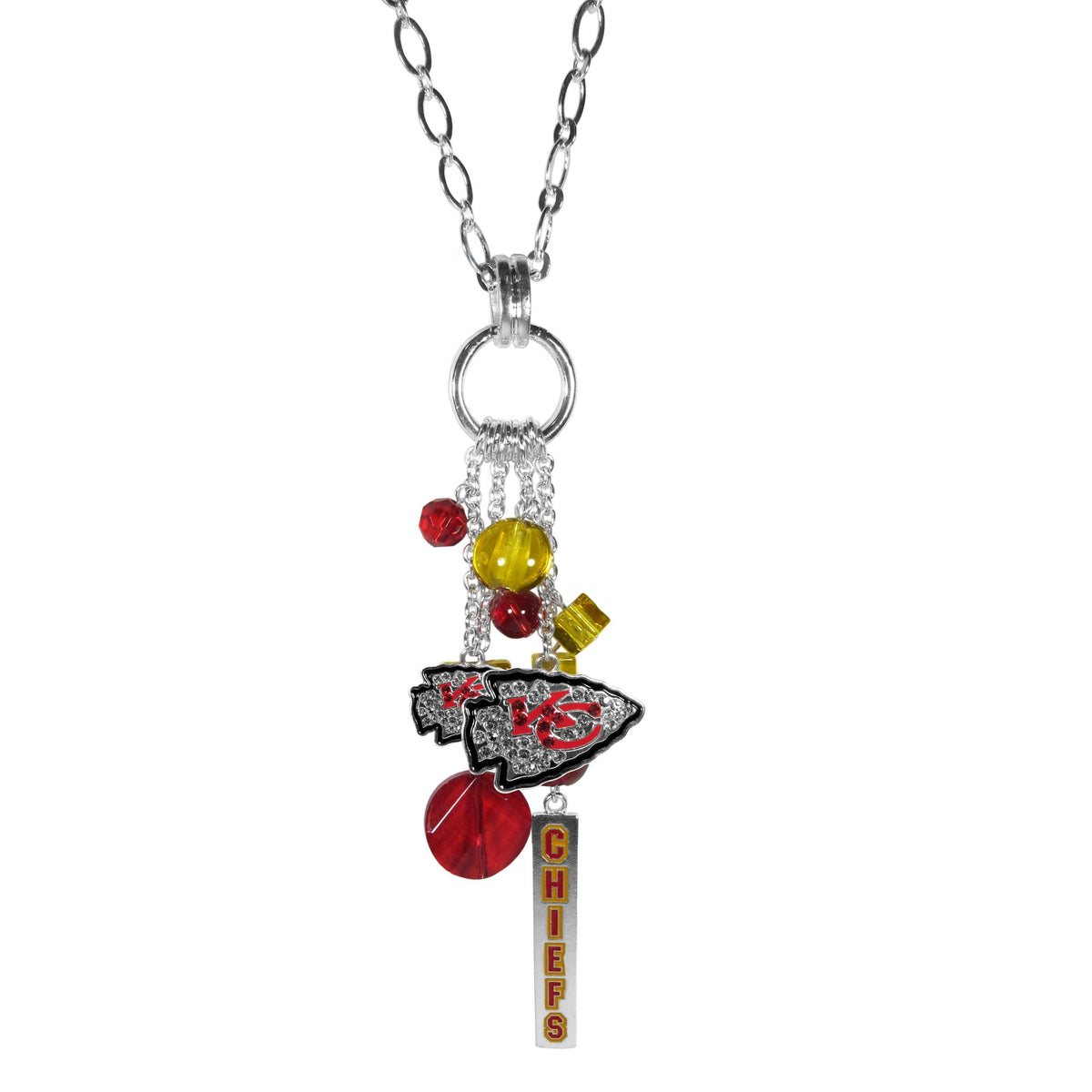 Kansas City Chiefs Cluster Necklace - Flyclothing LLC