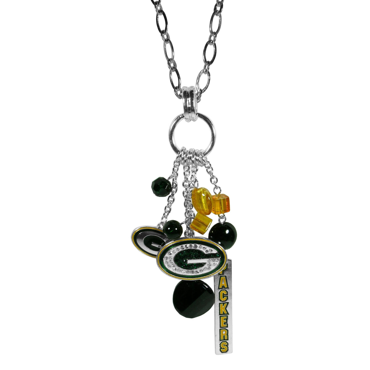 Green Bay Packers Cluster Necklace - Flyclothing LLC