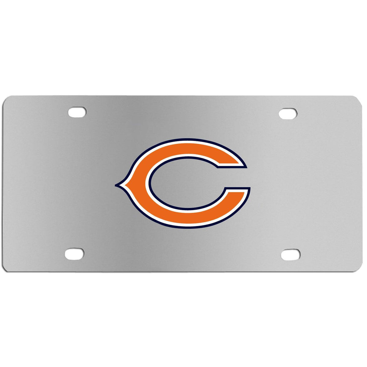 Chicago Bears Steel License Plate Wall Plaque - Flyclothing LLC