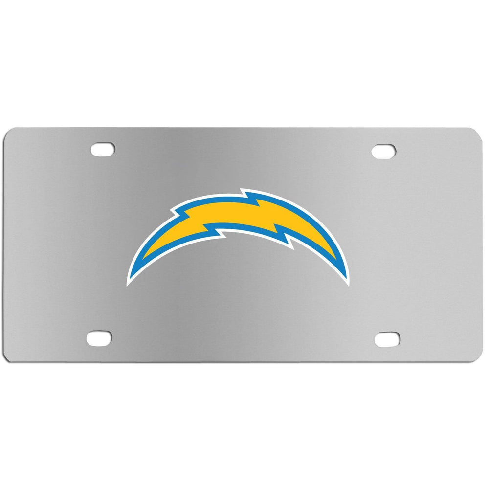 Los Angeles Chargers Steel License Plate Wall Plaque - Siskiyou Buckle