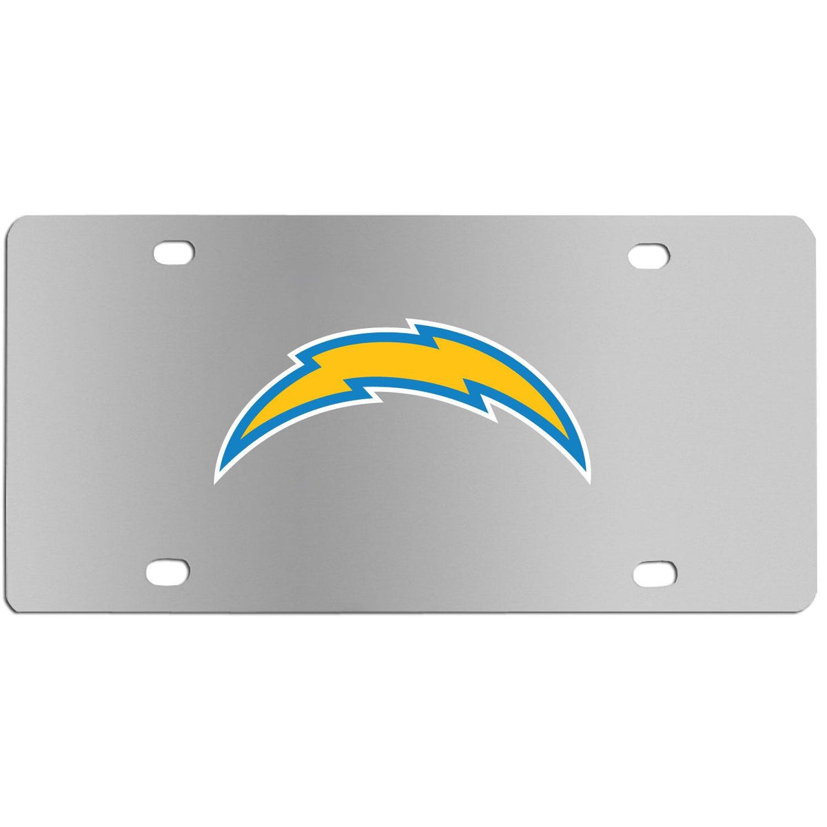 Los Angeles Chargers Steel License Plate Wall Plaque - Flyclothing LLC