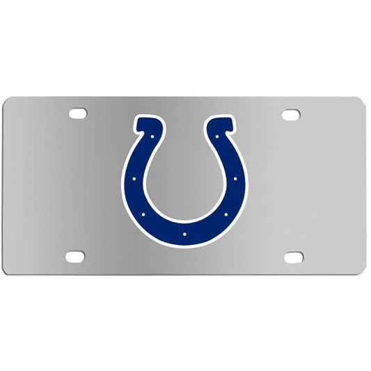 Indianapolis Colts Steel License Plate Wall Plaque - Siskiyou Buckle