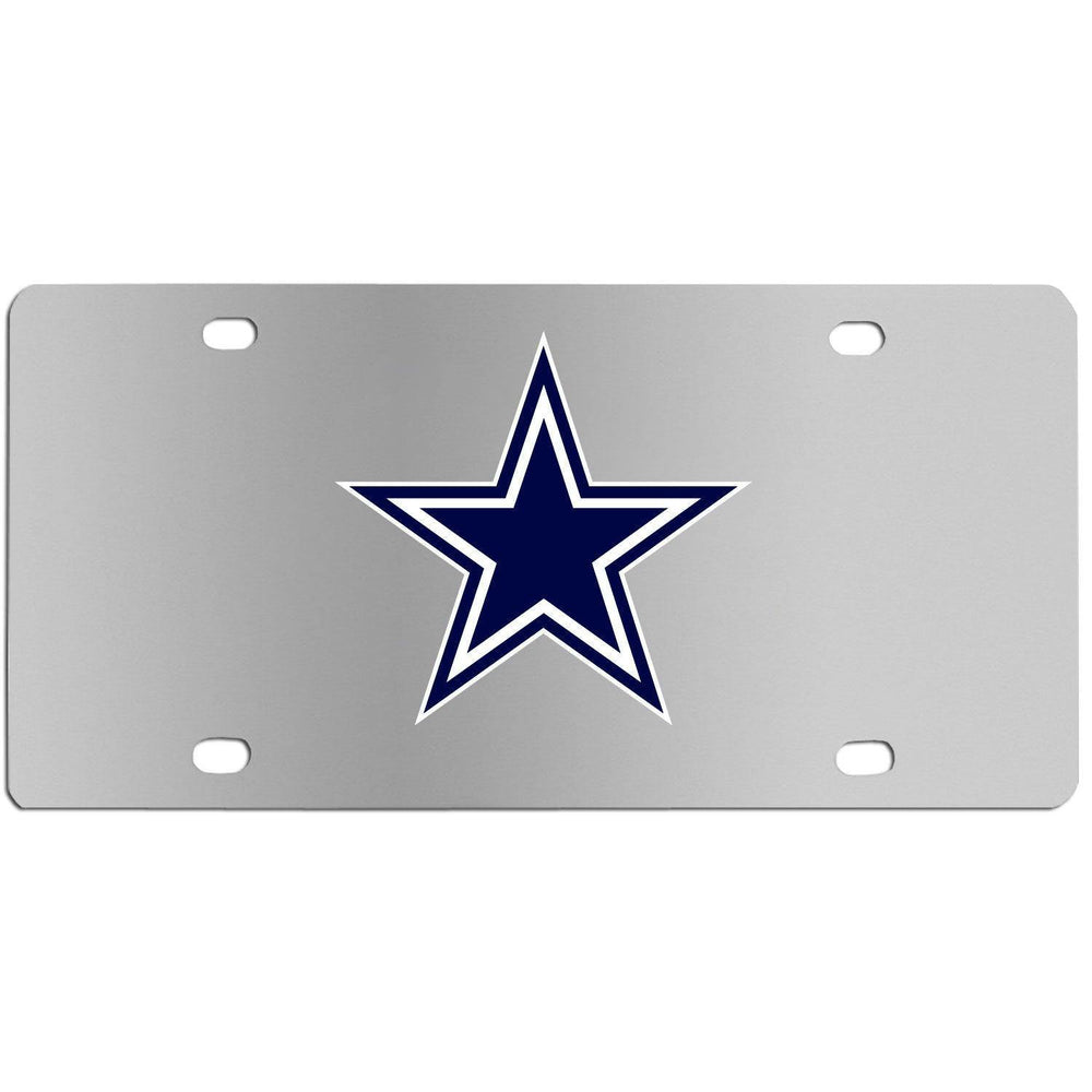 Dallas Cowboys Steel License Plate Wall Plaque - Siskiyou Buckle