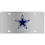 Dallas Cowboys Steel License Plate Wall Plaque - Siskiyou Buckle