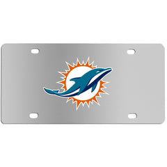 Miami Dolphins Steel License Plate Wall Plaque - Flyclothing LLC
