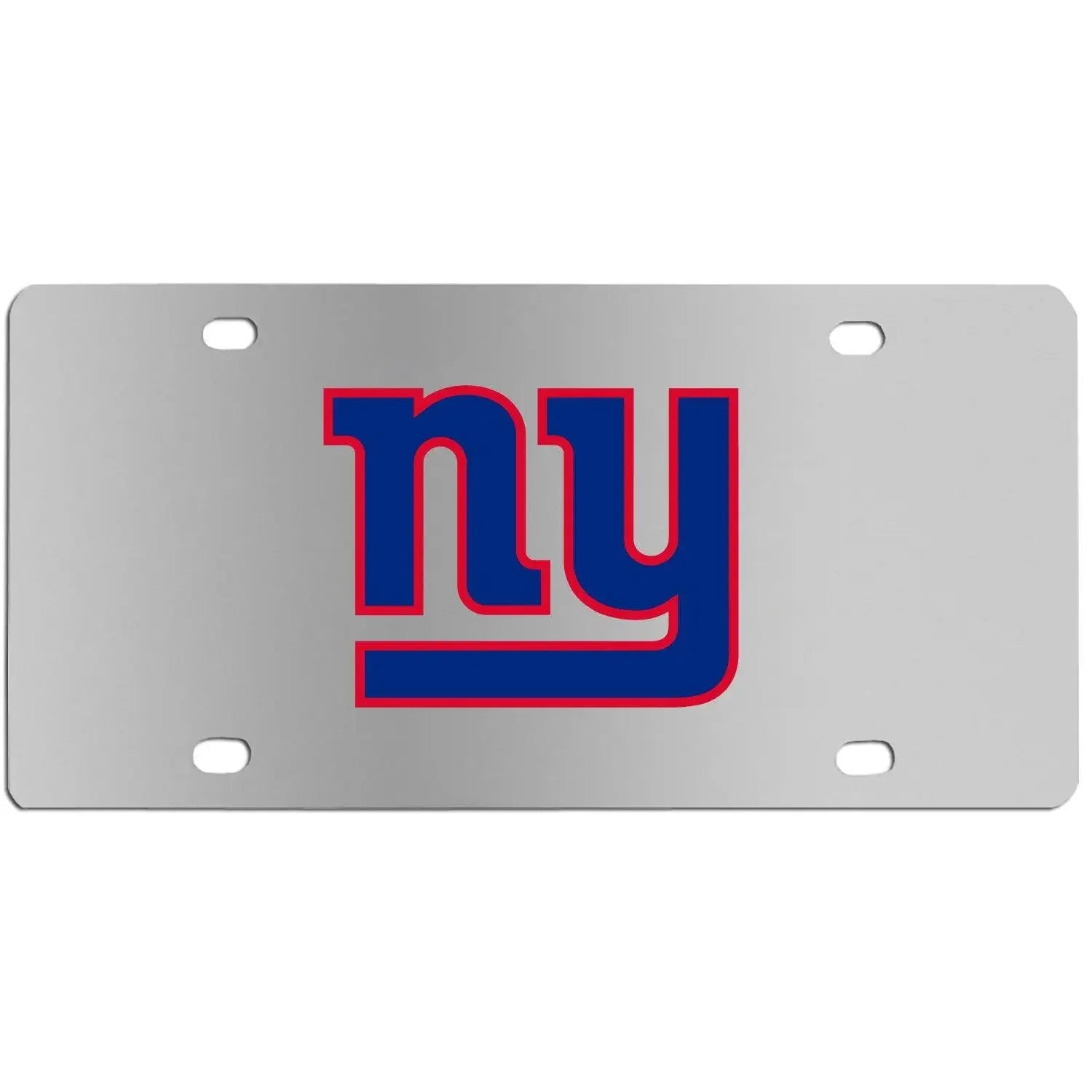 New York Giants Steel License Plate Wall Plaque - Siskiyou Buckle - Flyclothing LLC