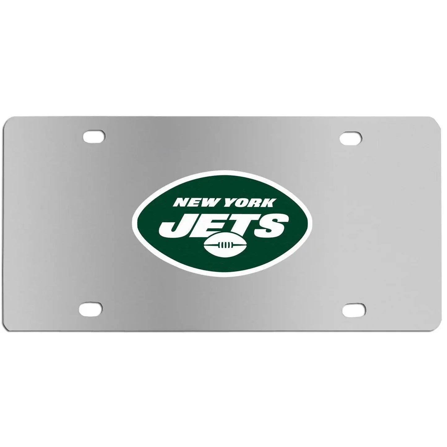 New York Jets Steel License Plate Wall Plaque - Siskiyou Buckle - Flyclothing LLC