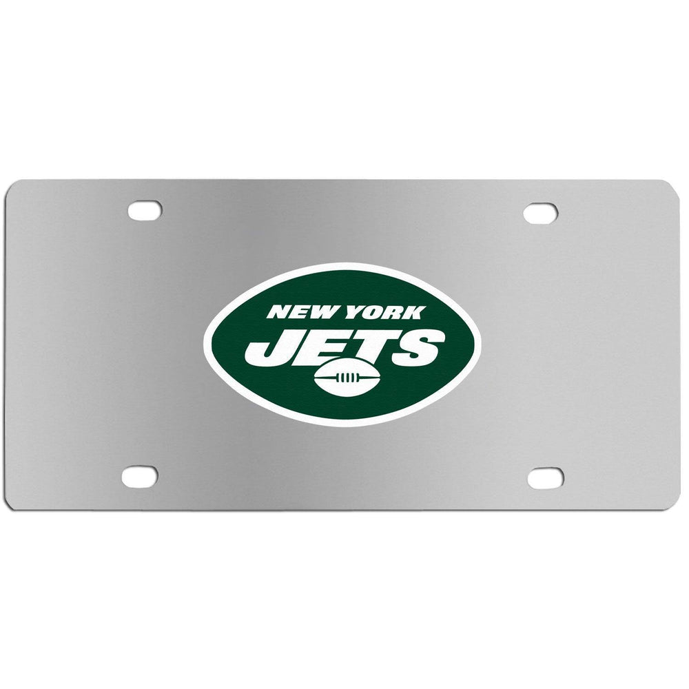 New York Jets Steel License Plate Wall Plaque - Siskiyou Buckle