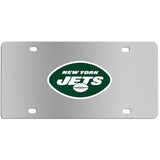 New York Jets Steel License Plate Wall Plaque - Siskiyou Buckle
